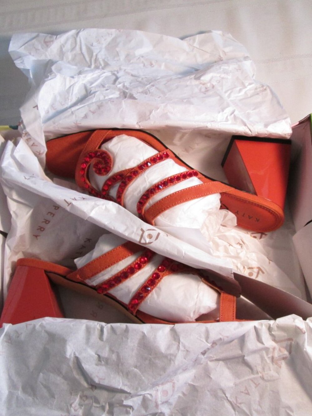 Katy Perry “Layla” Microsuede Sandals – Size 8M – NIB - Picture 11 of 14
